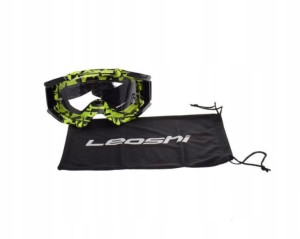 Gogle Enduro Enduro Cross Leoshi Żółte Fluo