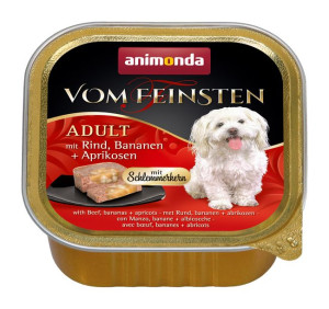 Animonda vom Feinsten z nadzieniem Wołowina banan i morele 150g