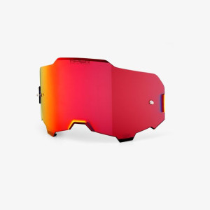 SZYBKA GOGLI 100% HIPER RED ARMEGA czerwona