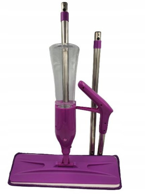 Mop Płaski Ze Spryskiwaczem 125 Cm 580 Ml