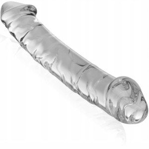 Szklane Podwójne Dildo Dla Dwojga Dwustronny Penis