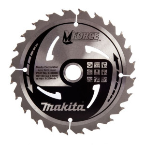 Piła Tarczowa Do Drewna Makita B-08078 'mforce' 210mm X 30 X 24zęb