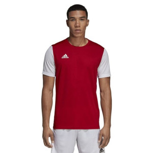Koszulka adidas Estro 19 JSY Y DP3230 - CZERWONY; 116 CM