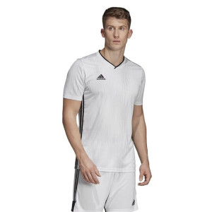 Koszulka adidas Tiro 19 JSY DP3537 - BIAŁY; 128 CM