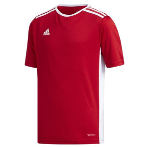 Koszulka adidas Entrada 18 JSY Y CF1050 - CZERWONY; 176 CM