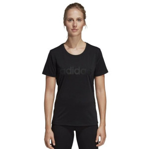 Koszulka adidas W D2D LO Tee DS8724 - CZARNY; S
