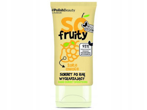 HAND CARE SO FRUITY sorbet do rąk wygładzający żółte owoce 50 ml