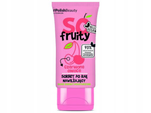 HAND CARE SO FRUITY Sorbet do rąk nawilżajacy Czerwone owoce 50 ml