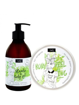 ZESTAW: Kiwi - żel 300ml + peeling 200ml