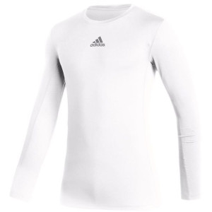 Koszulka adidas TECHFIT LS TOP GU7334 - BIAŁY; M