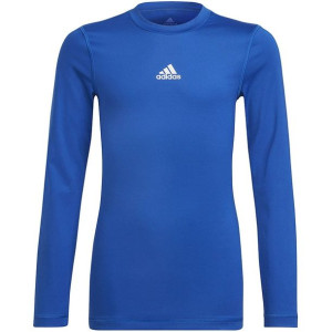 Koszulka adidas TECHFIT LS Tee Y H23155 - NIEBIESKI; 140 CM