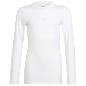 Koszulka adidas TECHFIT LS Tee Y H23156 - BIAŁY; 128 CM