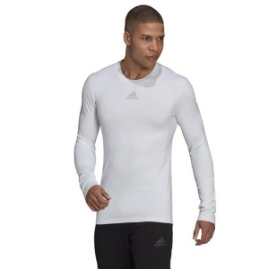 Koszulka adidas TECHFIT LS Top CR H23121 - BIAŁY; XL
