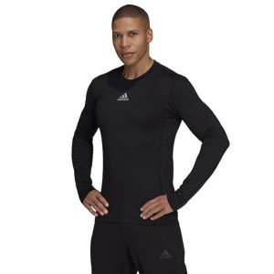 Koszulka adidas TECHFIT LS Top CR H23120 - CZARNY; M