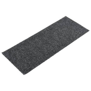 Samoprzylepne nakładki na schody, 15 szt., 60x25 cm, szare