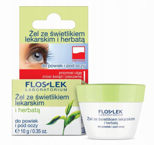Żel ze świetlikiem lekarskim i herbatą do powiek i pod oczy 10g (słoiczek)