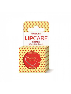 LIP CARE Wazelina kosmetyczna do ust  - różana 15g