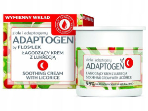 ADAPTOGEN zioła i adaptogeny ŁAGODZĄCY KREM Z LUKRECJAĄ NA NOC 50 ML REFILL