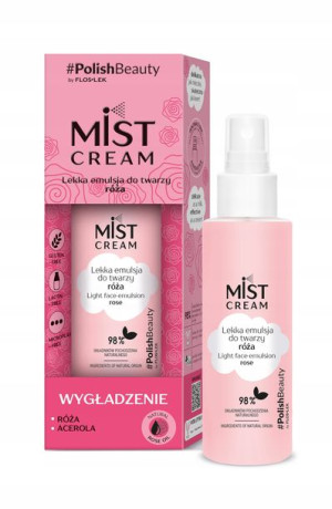 Mist Cream Lekka Emulsja Do Twarzy Róża 110 Ml