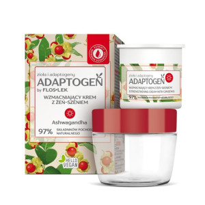ADAPTOGEN zioła i adaptogeny WZMACNIAJĄCY KREM Z ŻEŃ-SZENIEM NA DZIEŃ 50 M