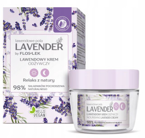 Lavender Lawendowy Krem Odżywczy Na Dzień I Na Noc 50ml- Eco Zestaw