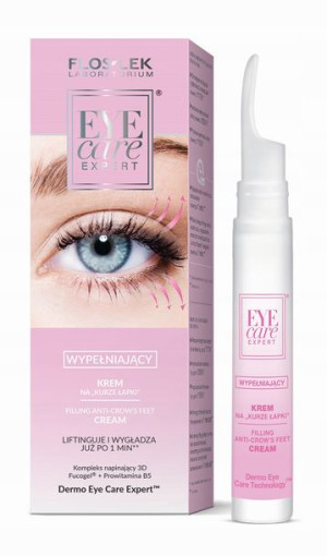 EYE CARE EXPERT Wypełniający krem na kurze łapki