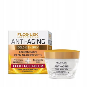 ANTI-AGING - GOLD & ENERGY Energetyzujący krem na dzień SPF 15