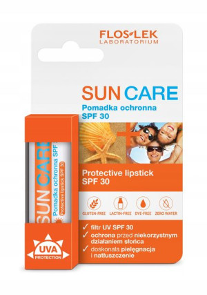 SUN CARE - ochrona przeciwsłoneczna Pomadka ochronna do ust z filtrem SPF30