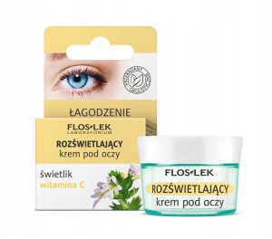 Preparaty pod oczy ze świetlikiem - Rozświetlający  krem pod oczy świetlik