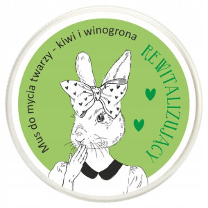 Króliczka Kiwi I Winogrona- Mus Do Mycia Twarzy 100 Ml