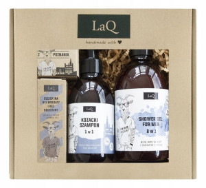 Zestaw Kozioł Żel Po Perysznic 500 Ml+szampon 300 Ml+olej 30ml + Kostka85ml