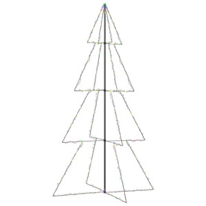 Ozdoba świąteczna w kształcie choinki, 360 LED, 143x250 cm