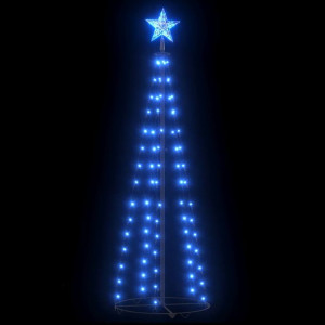 Ozdoba świąteczna w kształcie choinki, 70 LED, 50x120 cm