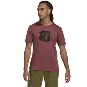 Koszulka adidas 5.10 Glory Tee H59754 - RÓŻOWY; S