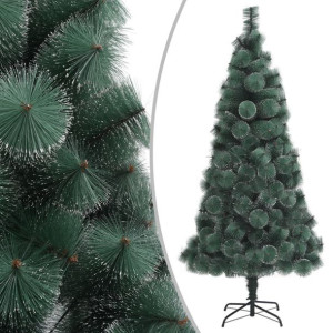 Sztuczna choinka ze stojakiem, zielona, 120 cm, PET