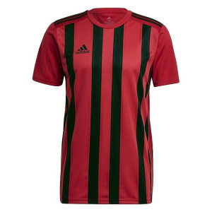 Koszulka adidas STRIPED 21 JSY GV1381 - CZERWONY; XXL