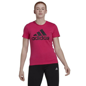 Koszulka adidas Big Logo Tee HL2030 - RÓŻOWY; XS