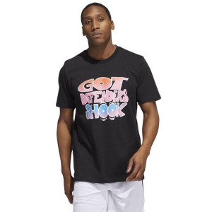 Koszulka adidas Got You Shook Tee HK6727 - CZARNY; L