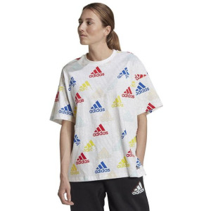 Koszulka adidas Bluv Q3 Tee HL4461 - BIAŁY; XS