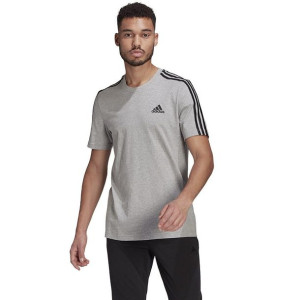 Koszulka adidas 3 Stripes SJ T GL3735 - SZARY; XL