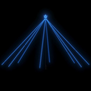 Choinka z lampek, wewn./zewn., 800 niebieskich diod LED, 5 m