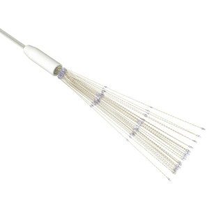 Ogrodowa lampka fajerwerkowa, niebieska, 20 cm, 140 LED