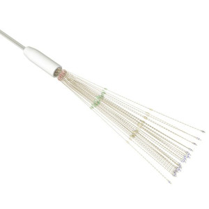 Ogrodowe lampki fajerwerkowe, kolorowe, 20 cm, 140 LED