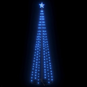 Ozdoba świąteczna w kształcie choinki, 136 LED, 70x240 cm