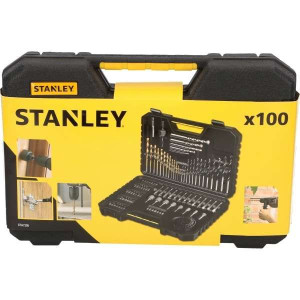 Zestaw Wierteł I Bitów Stanley 100szt.