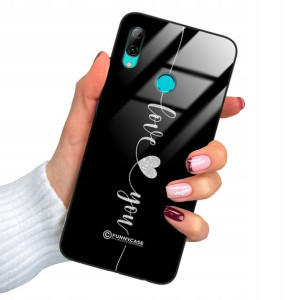 Etui Glass BROKAT do HUAWEI Y7 2019 Modne Wzory