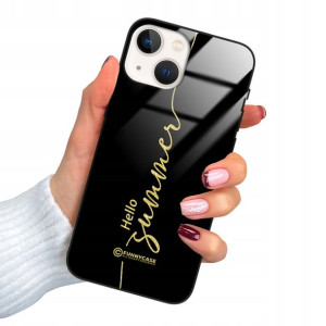 Etui Glass BROKAT do IPHONE 13 MINI Modne Wzory
