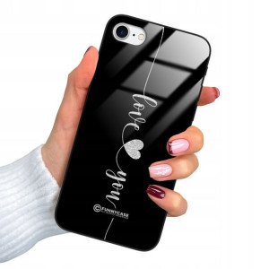 Etui Glass BROKAT do IPHONE 7/8 Case Modne Wzory