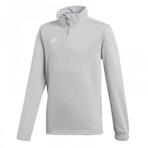 Bluza adidas CORE 18 TR TOP CV4142 - SZARY; 164 CM