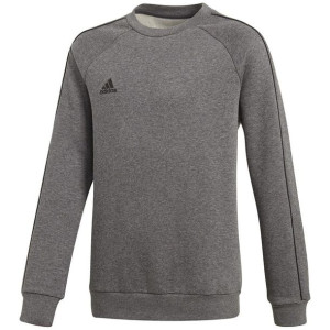 Bluza adidas CORE 18 SW Top Y CV3969 - SZARY; 152 CM